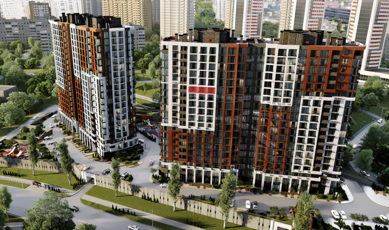 Видова 2 кім.кв 15 поверх 86м2 в ЖК City Hub